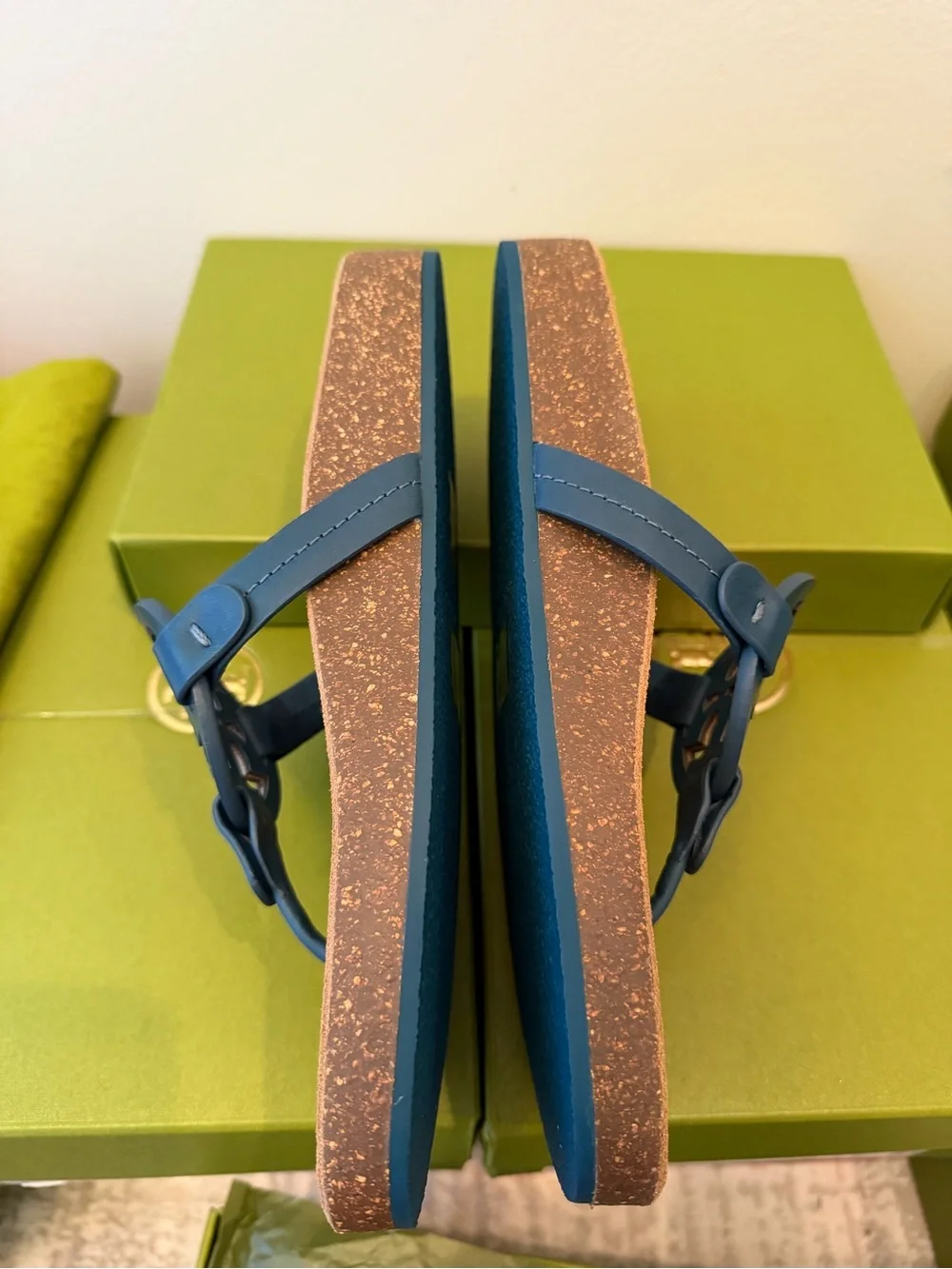 Tory Burch details calfskin
